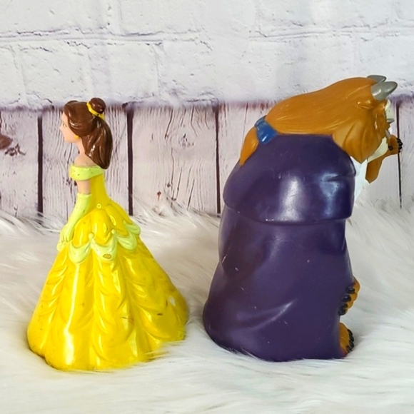 VTG Disney Princess Belle Beauty and The Beast Hand Puppet Figure Pizza Hut 1992 - Picture 13 of 17